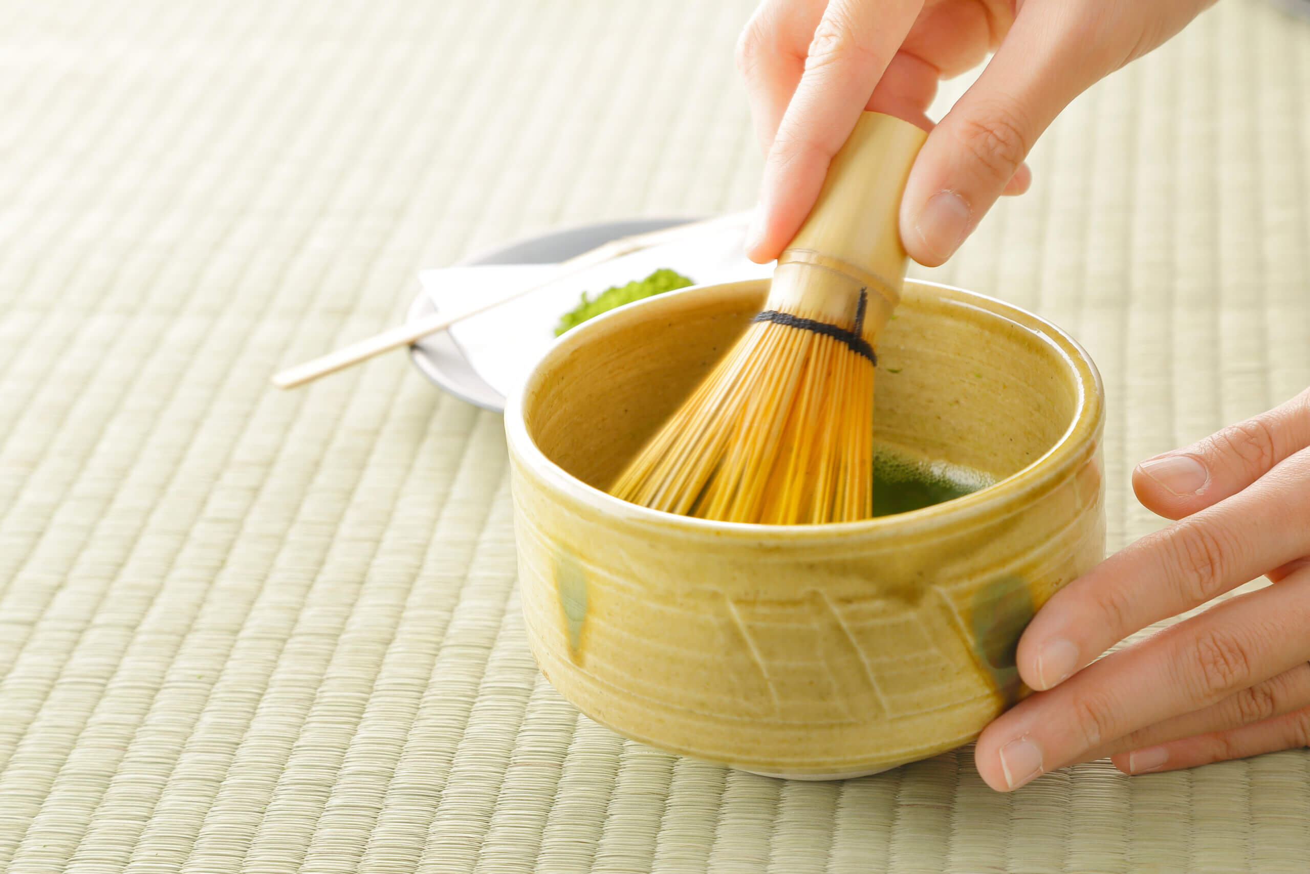 新春「お抹茶」ふるまい（1/1）